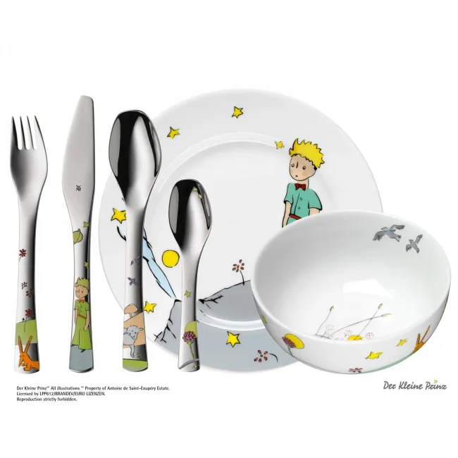 Little Prince Children's Tableware Set 6 pieces - 1