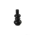 Wazon Como 12x6cm black iron - 1