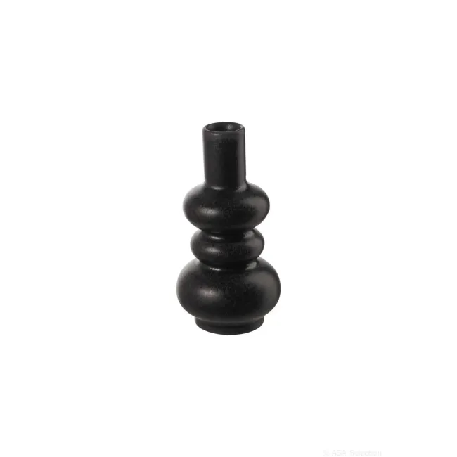 Wazon Como 12x6cm black iron