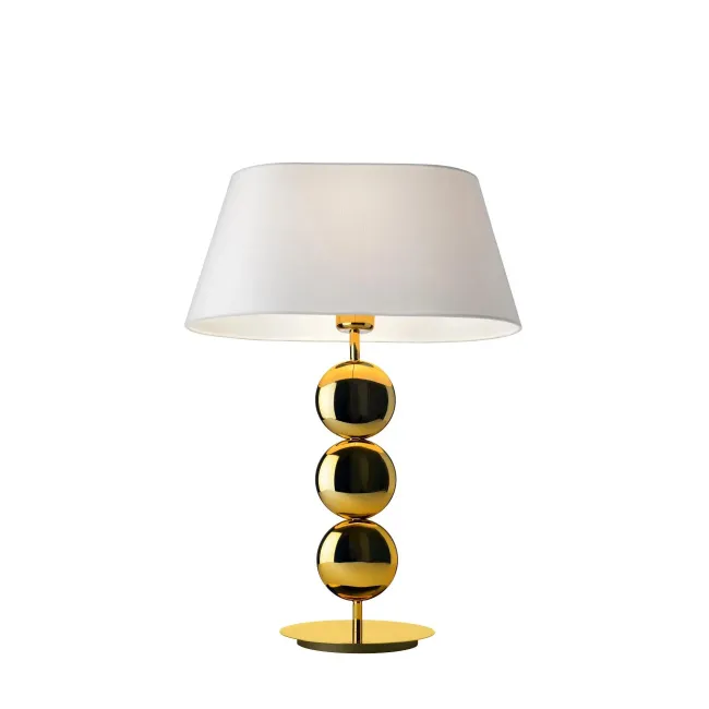 Lampa stołowa Sofia 55x40cm biała (max. 60W)
