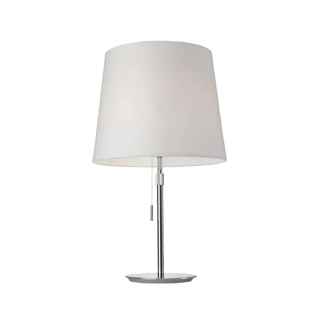 Amsterdam Table Lamp 45-67x35cm Adjustable Height White (max. 60W) - 1