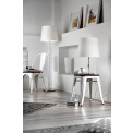 Lampa stołowa Amsterdam 45-67x35cm regulowana wysokość biała  (max. 60W) - 3