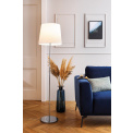 Amsterdam Floor Lamp 120-155x40cm Adjustable Height White (max. 60W) - 2