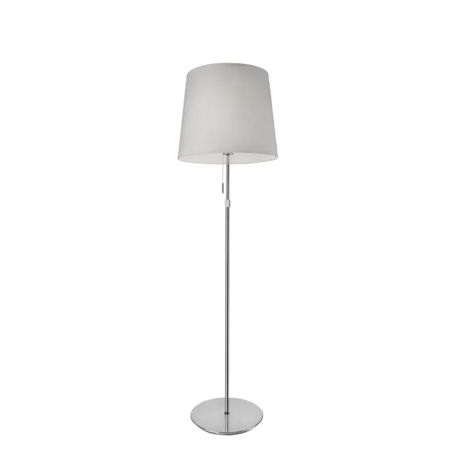 Lampa stojąca Amsterdam 120-155x40cm regulowana wysokość biała (max. 60W)