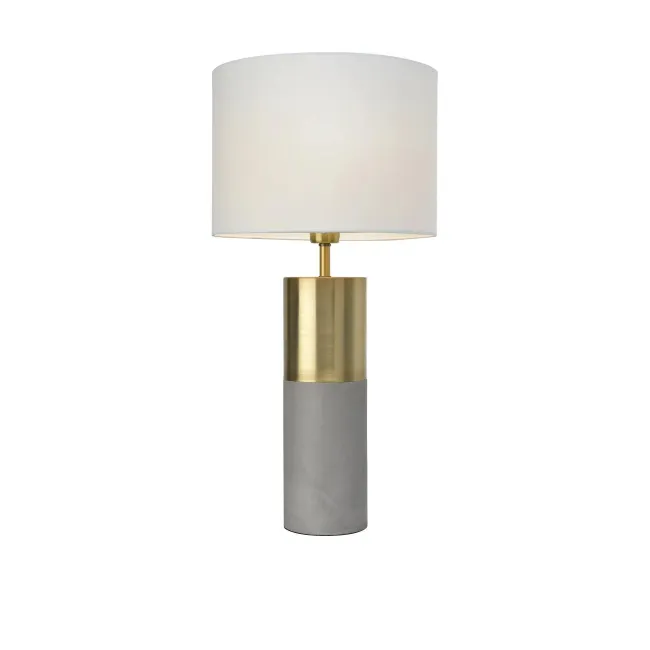 Turin Table Lamp 65x33cm White (max. 60W)