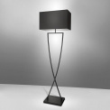 Toulouse Floor Lamp 158x26x49.5cm Black (max. 60W) - 3