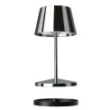 Lampa stołowa Seoul 2.0 20x11cm LED 2,2W 150lm chrom (akumulator + ładowarka) - 2