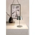 Lampa stołowa Seoul 2.0 20x11cm LED 2,2W 150lm chrom (akumulator + ładowarka) - 3