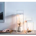Latarnia Cannes 30x18,5cm LED 2,2W 150lm zasilanie solarne/USB - 2