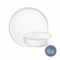 a'Table Oco Ligne Dinner Set for 6 People (12 pcs.)