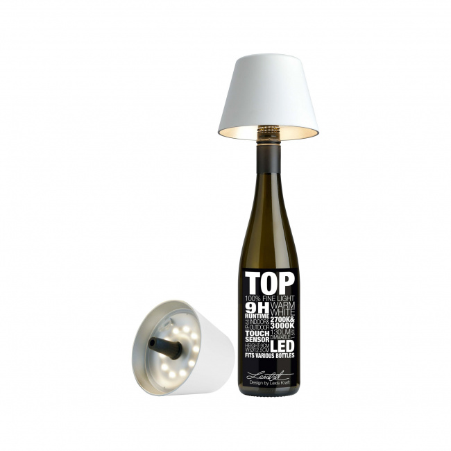 Lampa Top na butelkę 11x9cm LED 1,5W 130lm biała
