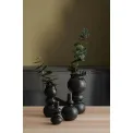 Como Vase 15.5x9cm Black Iron - 3