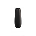 Ease Vase 25x6cm Black Iron