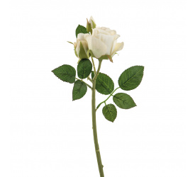 Róża 40cm lilly-ivory