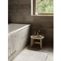 Set of 2 Caro Towels 70x140cm Moonbeam - 2
