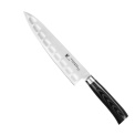 Nóż SAN Black 21cm Szefa kuchni żłobiony - 1