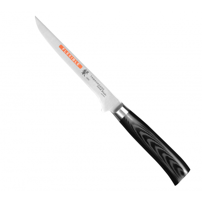 SAN Black Flexible Boning Knife 16cm - 1