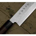 Shirogami Satin Damascus Usuba Knife 16.5cm - 2