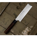 Shirogami Satin Damascus Usuba Knife 16.5cm - 3