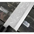 Nóż Shirogami Satin Damascus 21cm Miroshi Deba - 3