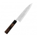 Nóż Shirogami Satin Damascus 21cm Miroshi Deba