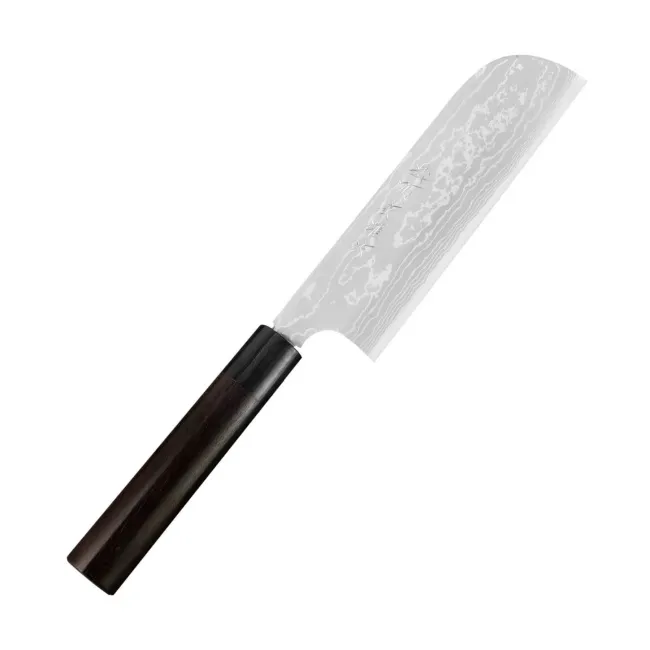 Nóż Shirogami Satin Damascus 18cm Kamagata Usuba - 1