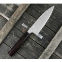 Nóż Shirogami Satin Damascus 18cm Funayuki - 3