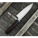 Nóż Shirogami Satin Damascus 18cm Funayuki - 4