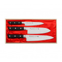 Set of 3 Noushu Knives in a Wooden Box - 1