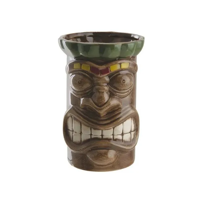 Kubek Tiki 550ml brązowy
