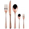 Set of 30 Venezia PVD Copper Cutlery (6-person set) - 1