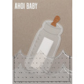 Ahoi Baby Card 12x17cm - 1