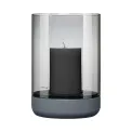 Lampion Calma 15x22.5cm Steel Gray Smoke - 1