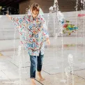 Peleryna Mini Maxi poncho signature navy - 3