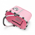 Carrybag Kids 5L Panda Dots Pink Basket - 8