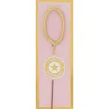 Cold Flames Mini Number Zero Gold (1 piece)