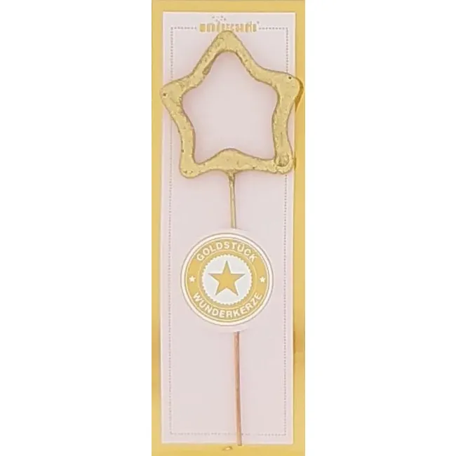 Zimne ognie Mini Gwiazda Gold (1 szt.)