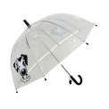 Transparent Children's Umbrella with Dog Whistle - 1