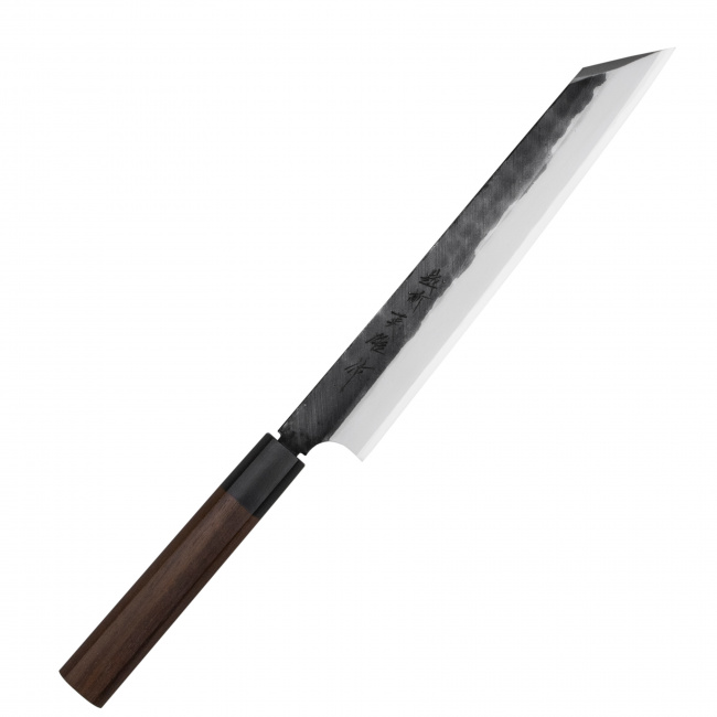 Nóż Shirogami Black Oktagon 24cm Kiritsuke - 1
