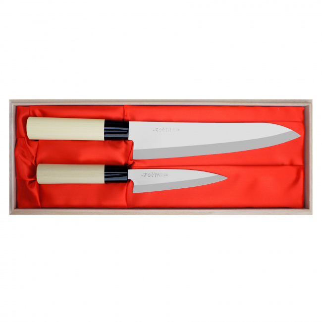 Zestaw 2 noży Megumi uniwersalny + Szefa kuchni