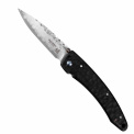 Knife Forge Black Damascus 8.5cm Folding - 1