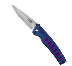 Nóż Katana 8,5cm Blue/Purple składany