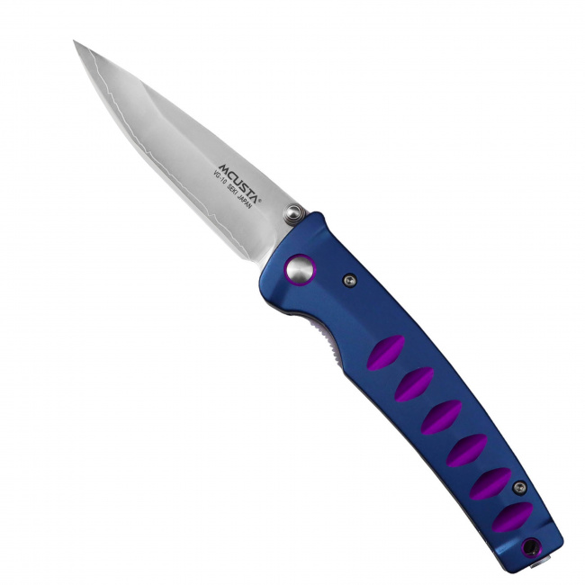 Nóż Katana 8,5cm Blue/Purple składany
