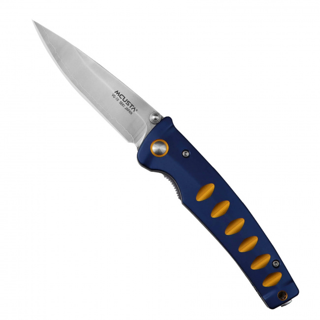 Nóż Katana 8,5cm Blue/Orange składany