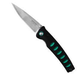 Nóż Katana 8,5cm Black/Green składany