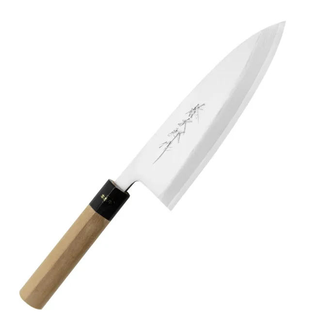 Nóż Aogami Damascus 21cm Deba