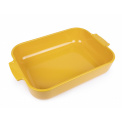 Ceramic Dish Appolia 36x22cm Yellow - 1
