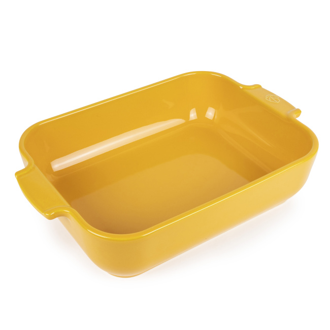 Naczynie ceramiczne Appolia 40x27cm żółte - 1