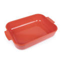 Appolia Ceramic Dish 36x22x7cm Red - 1