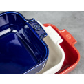 Naczynie ceramiczne Appolia 40x27cm niebieskie - 3